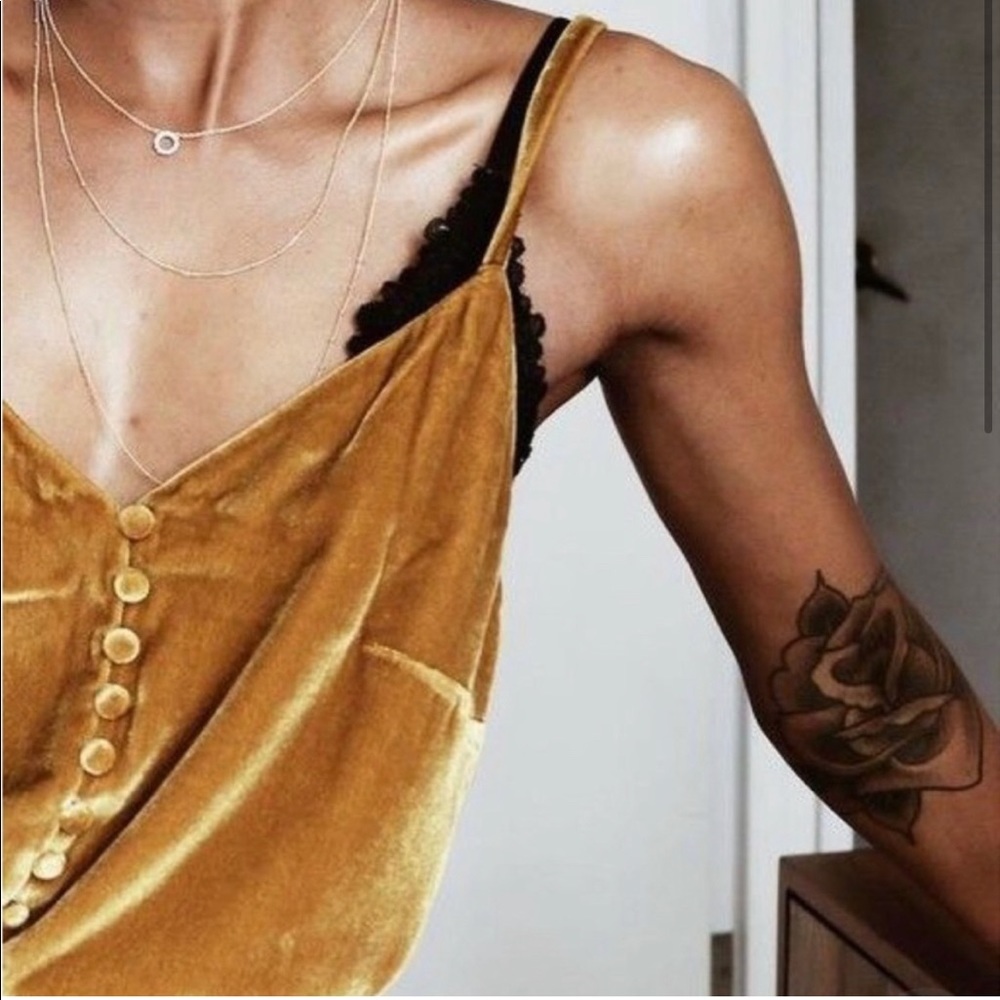 Madewell velvet top